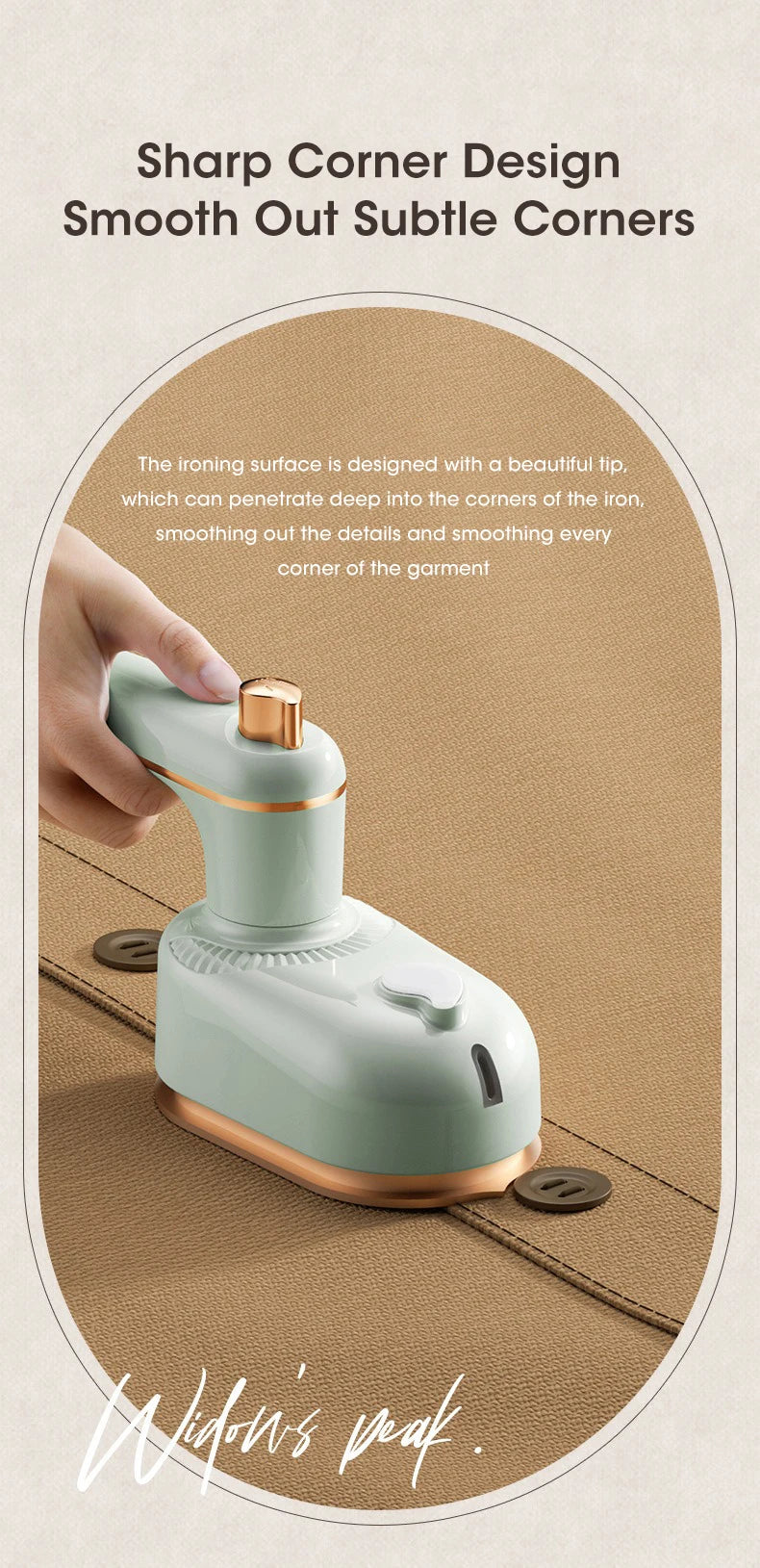 Mini Electric Irons Handheld Portable Home Travelling For Clothes Ironing T-Shirt Wet Dry Ironing Machine